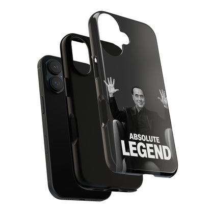 Cover "Absolute Legend" Silvio Berlusconi | iPhone e Samsung