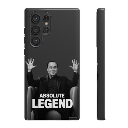 Cover "Absolute Legend" Silvio Berlusconi | iPhone e Samsung