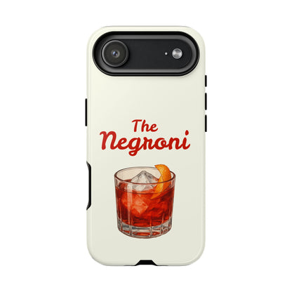 "The Negroni" Aesthetic Phone Case | Iconic Cocktail Cover for iPhone & Samsung
