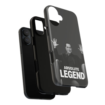 Cover "Absolute Legend" Silvio Berlusconi | iPhone e Samsung