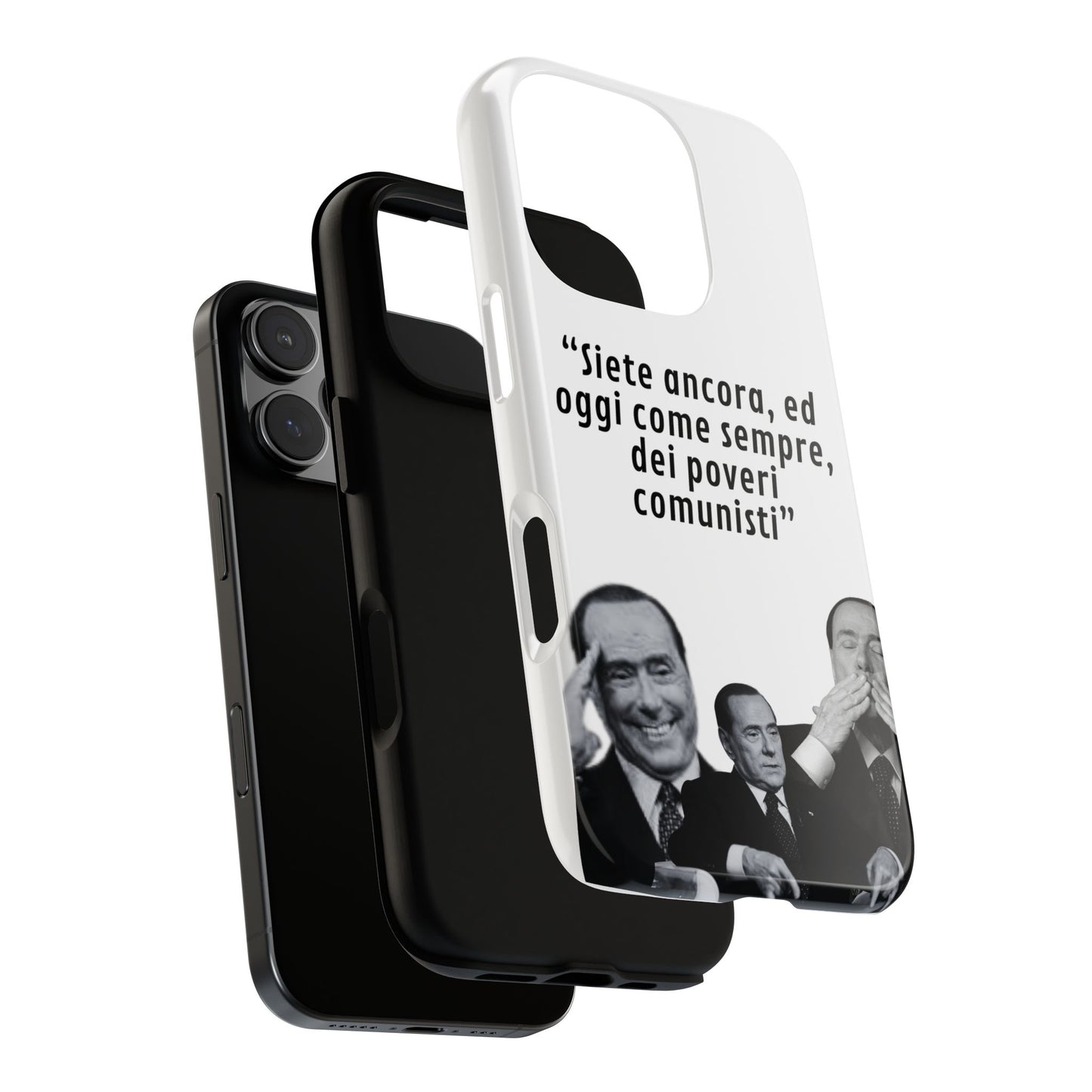 Cover Cit. Silvio Berlusconi iPhone/Samsung White