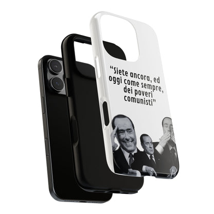 Cover Cit. Silvio Berlusconi iPhone/Samsung White