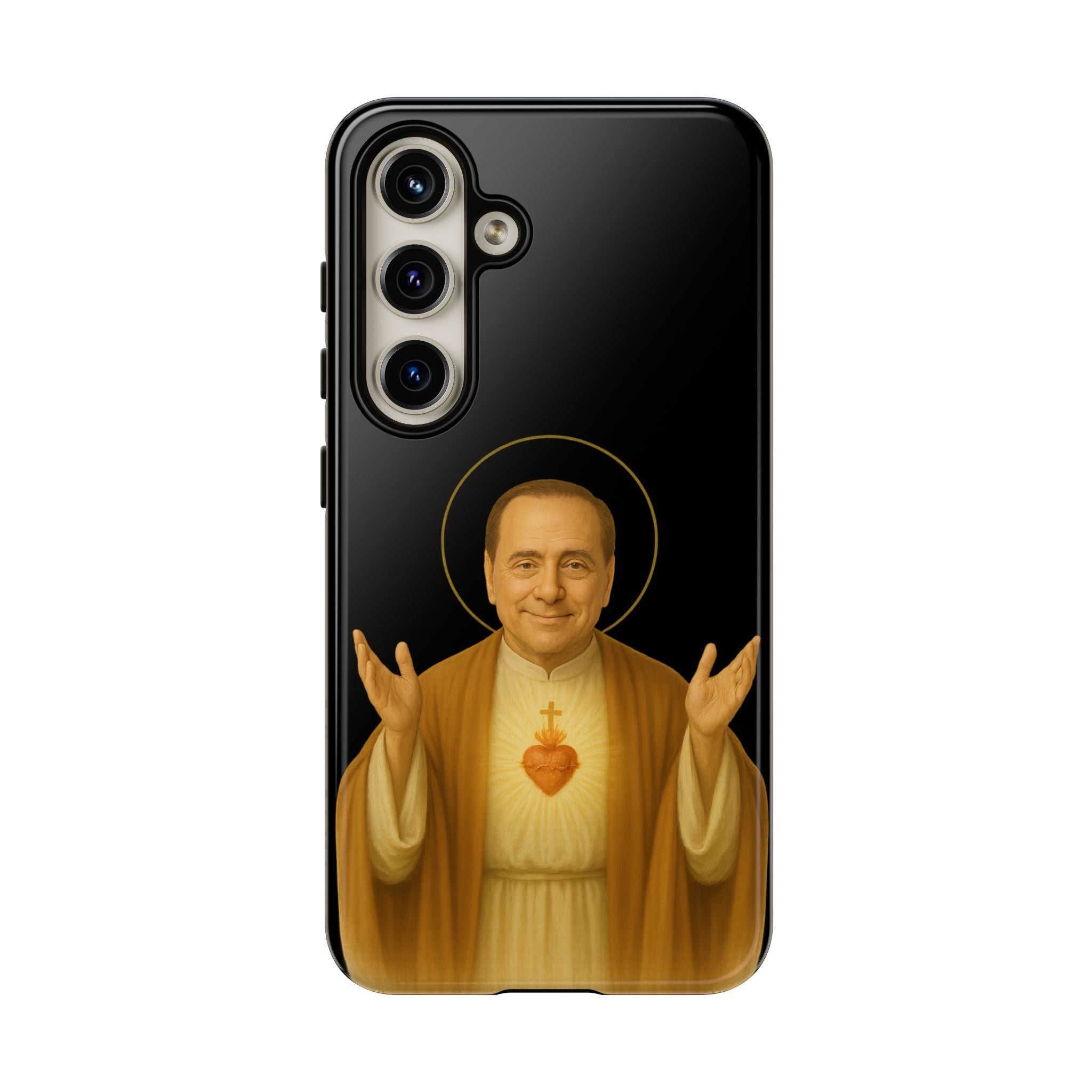 Cover iPhone/Samsung San Silvio Berlusconi