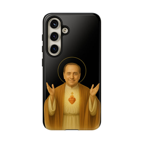 Cover iPhone/Samsung San Silvio Berlusconi
