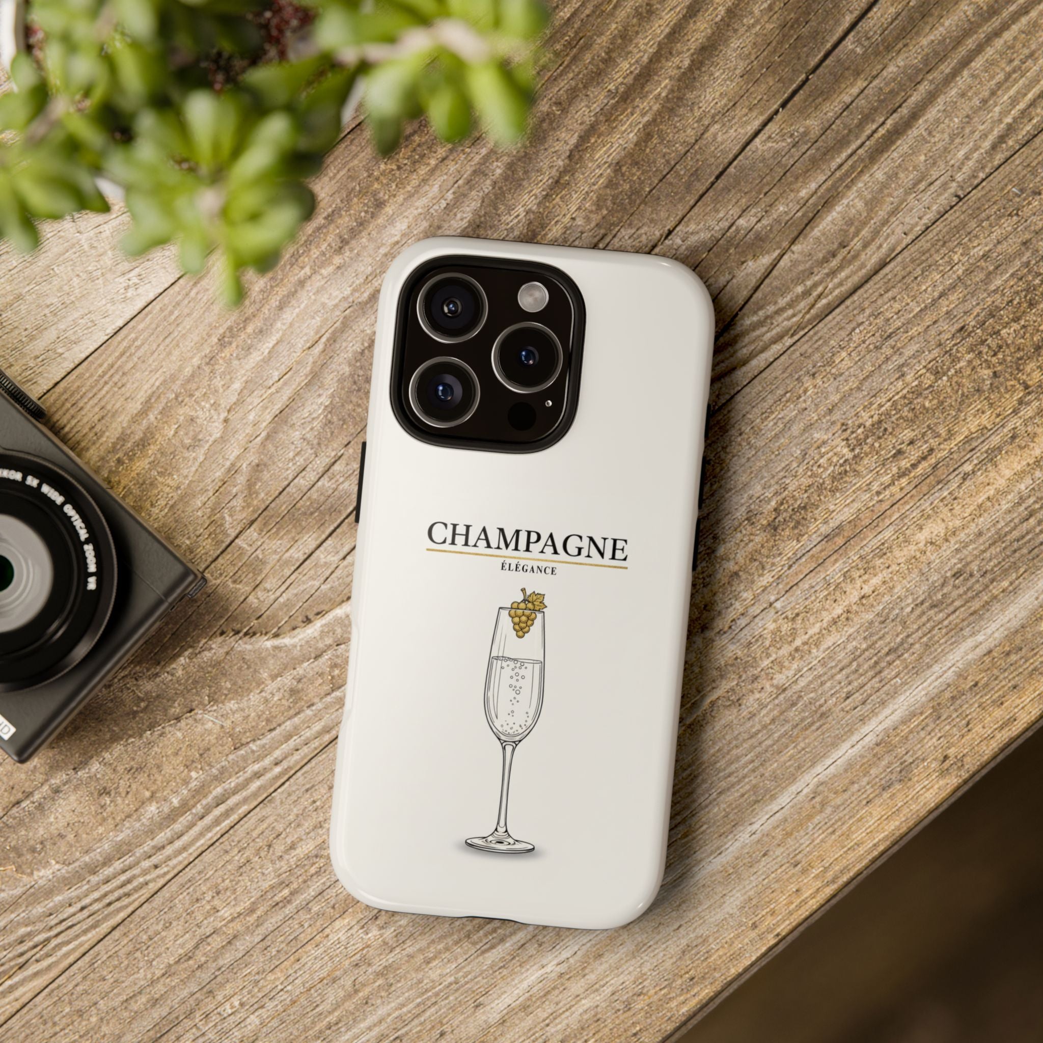 Cover Champagne iPhone/Samsung