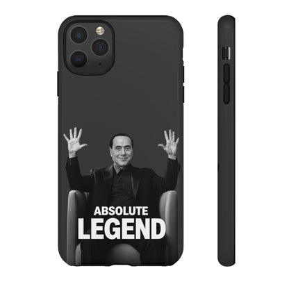 Cover "Absolute Legend" Silvio Berlusconi | iPhone e Samsung