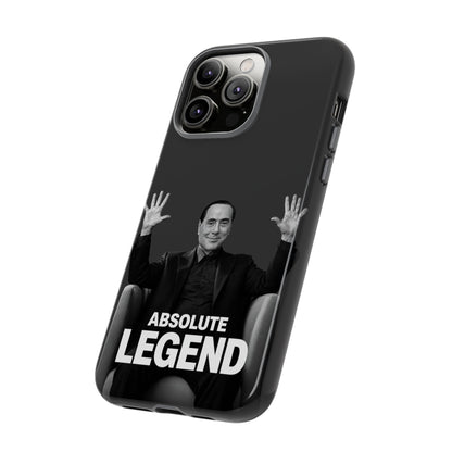 Cover "Absolute Legend" Silvio Berlusconi | iPhone e Samsung