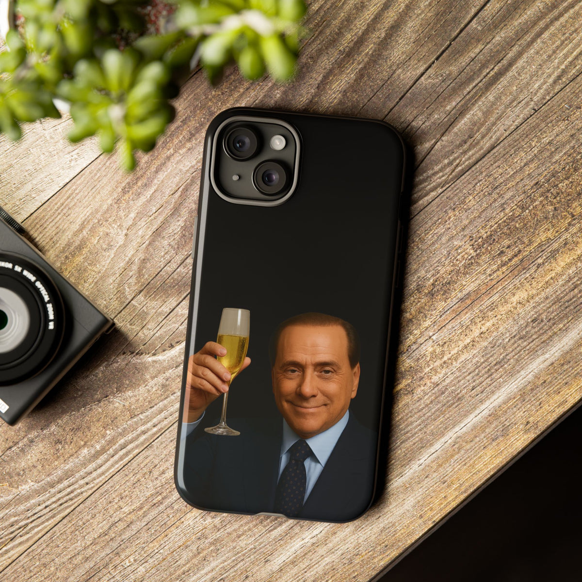 Cover iPhone/Samsung Silvio Champagne