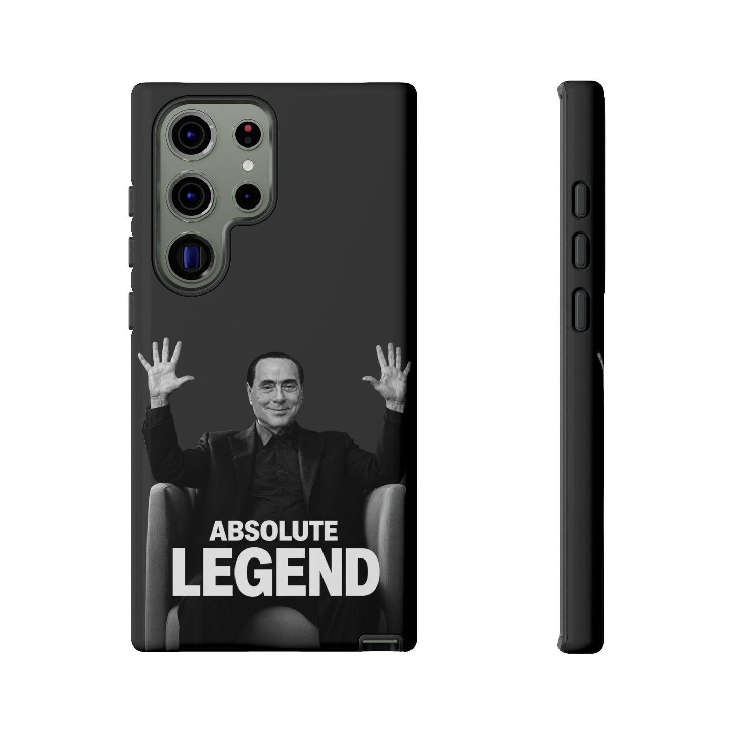 Cover "Absolute Legend" Silvio Berlusconi | iPhone e Samsung