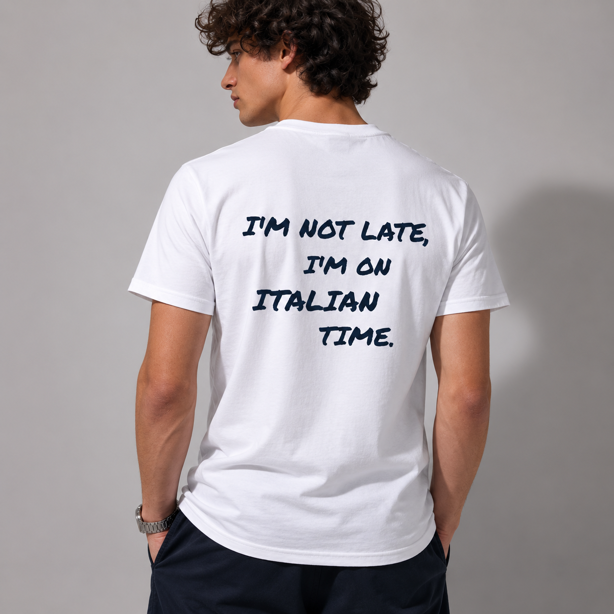 T-shirt "Italian Time" — Riviera