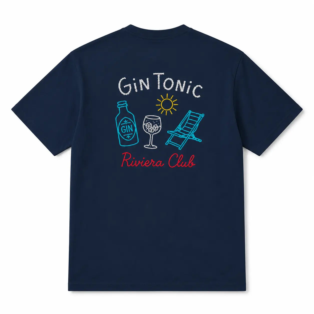 T-shirt "Gin Tonic Riviera Club" — Riviera