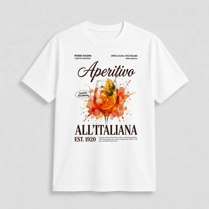 T-shirt "Aperitivo all'Italiana" — Riviera