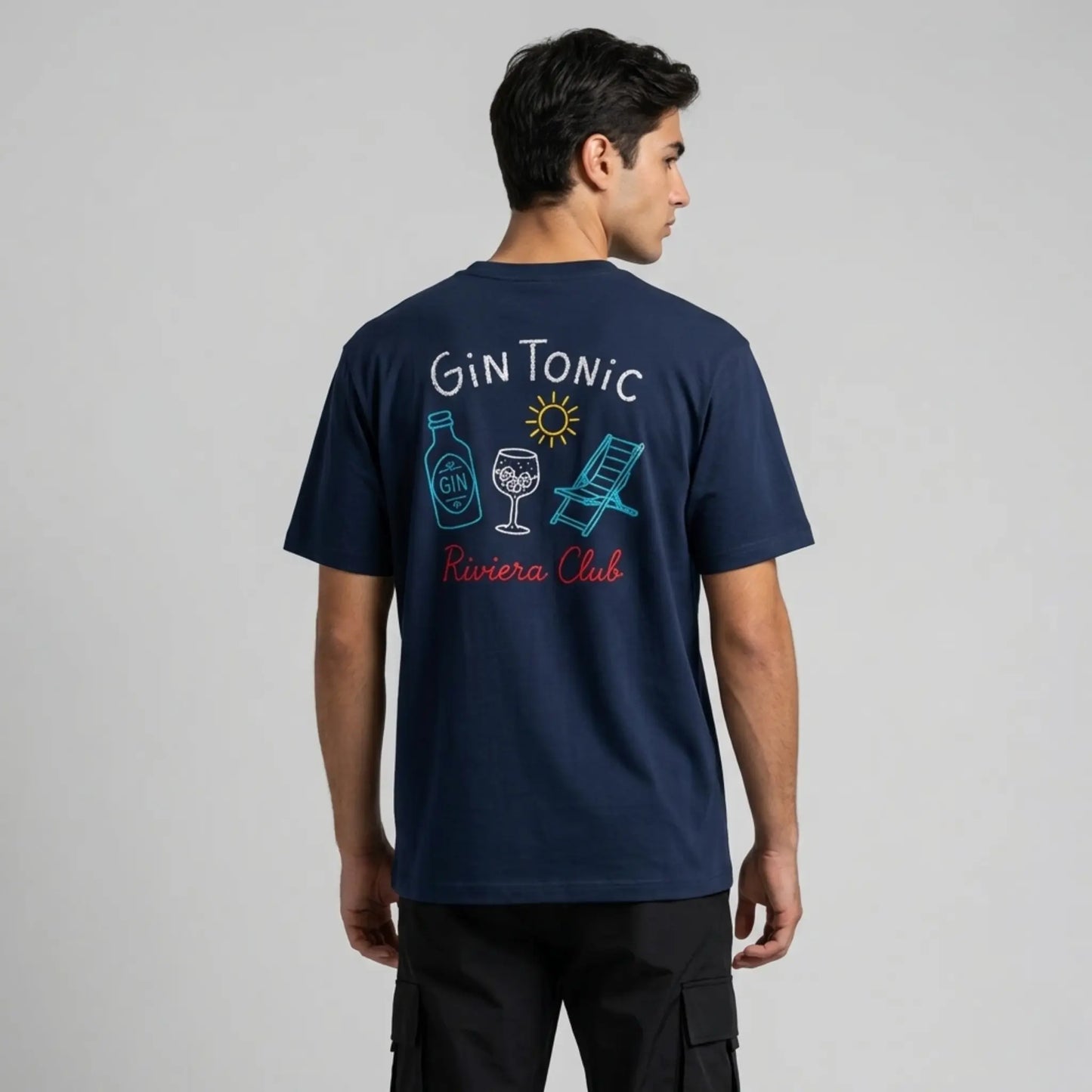T-shirt "Gin Tonic Riviera Club" — Riviera