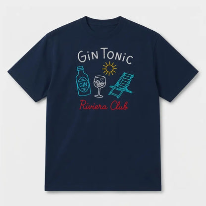 T-shirt "Gin Tonic Riviera Club" — Riviera