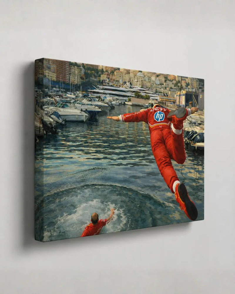 MONACO'S SON | Premium Gallery Canvas