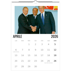 Calendario 2026 Silvio Berlusconi – mese di Aprile
