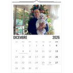 Calendario 2026 Silvio Berlusconi – mese di Dicembre