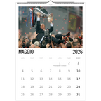 Calendario 2026 Silvio Berlusconi – mese di Maggio
