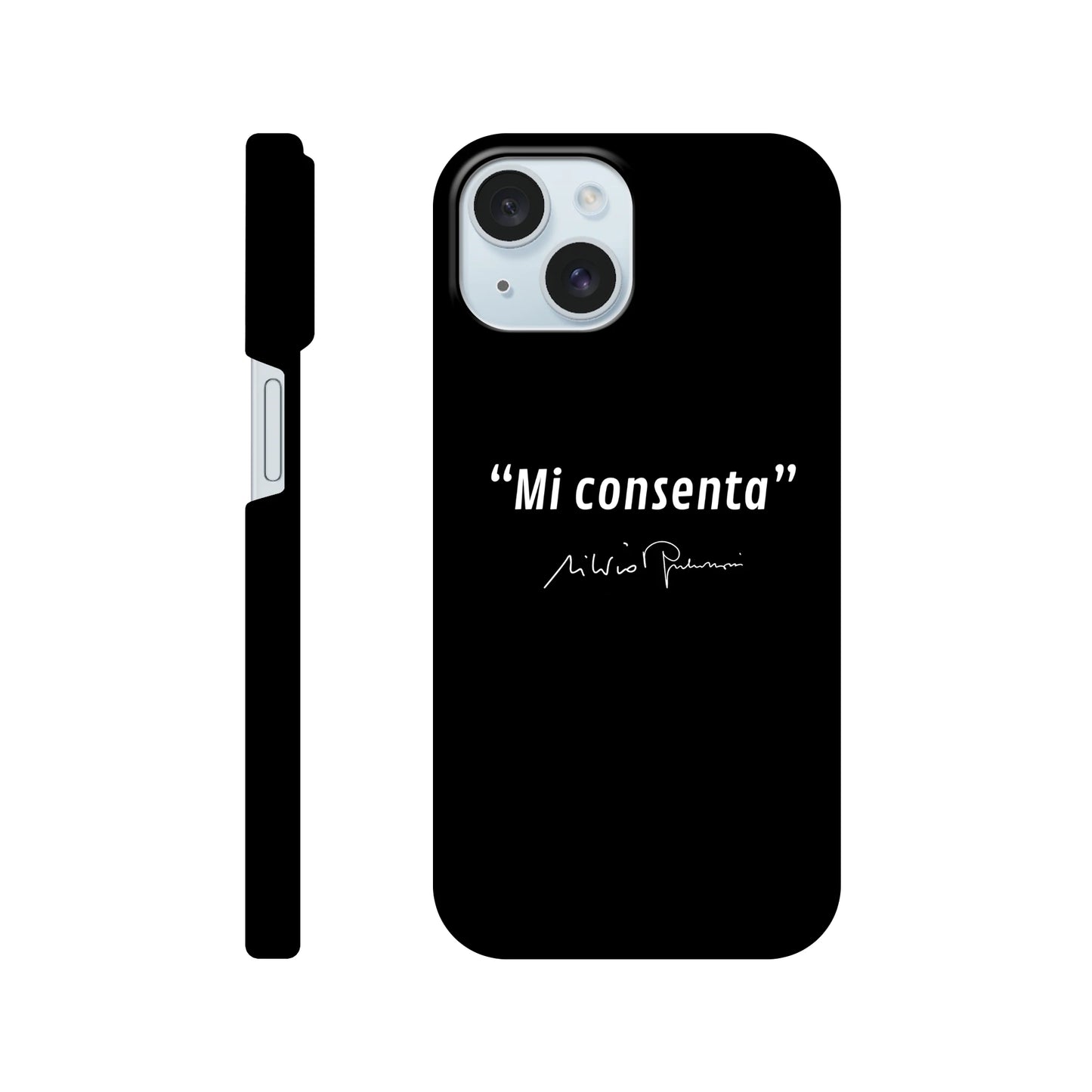 Cover iPhone Silvio "Mi consenta" - ChicGallery