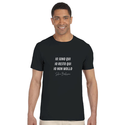 T-shirt Unisex Io Non Mollo. Silvio Berlusconi - ChicGallery