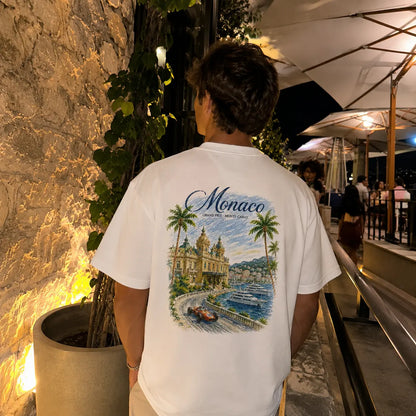 T-Shirt Monaco Grand Prix Watercolor | ChicGallery